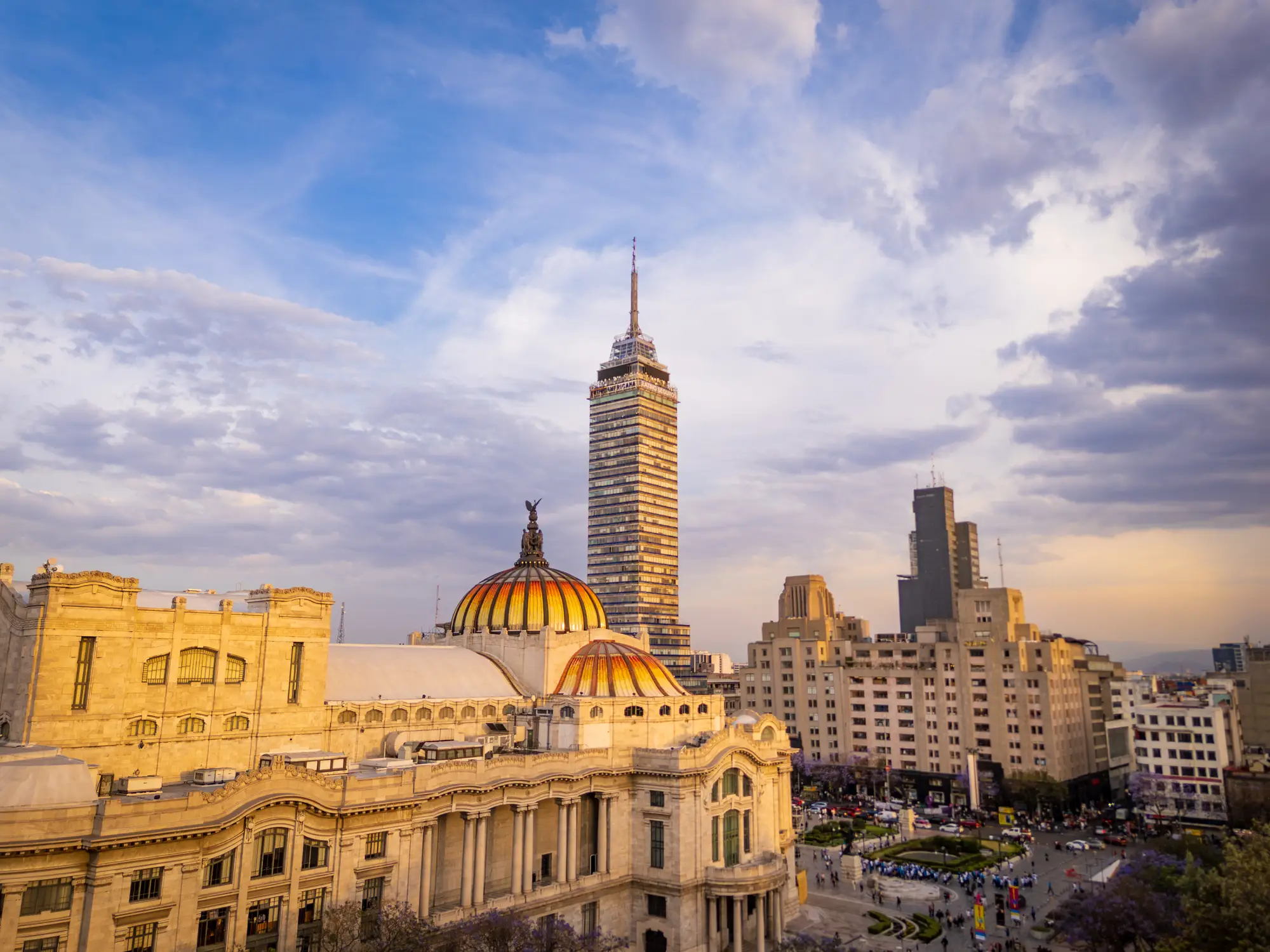 Palacio de Bellas Artes and Torre Latinoamericana, Mexico City