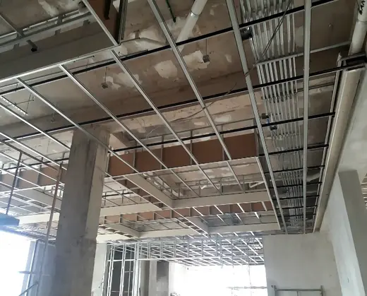 Revisión de estructura de plafón